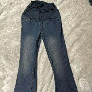 Maternity bootcut jeans